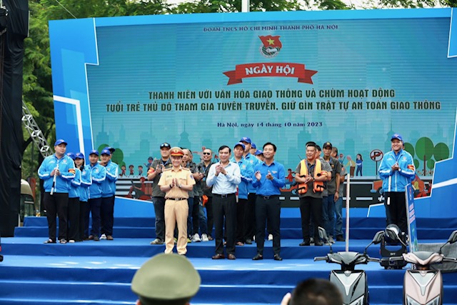 Ngày hội Thanh niên Thủ đô với văn hóa giao thông