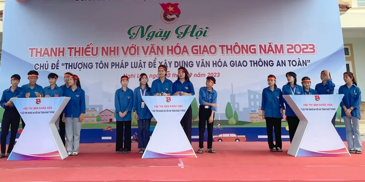 Nhiều tỉnh, thành tổ chức Ngày hội Thanh niên Thủ đô với văn hóa giao thông