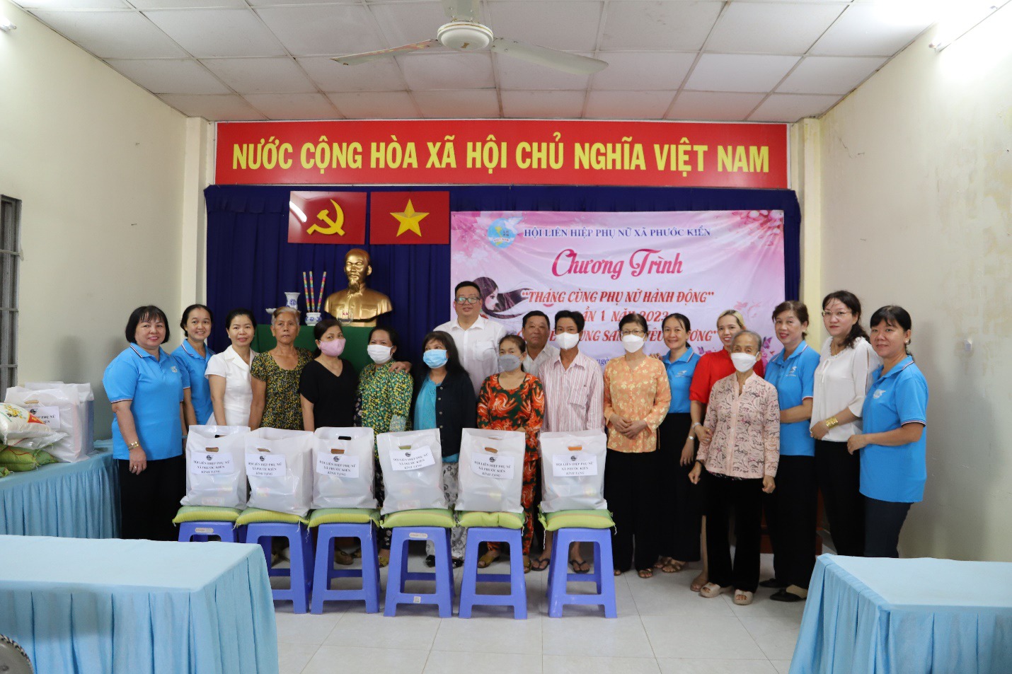 Tháng cùng phụ nữ hành động của phụ nữ huyện Phước Kiển