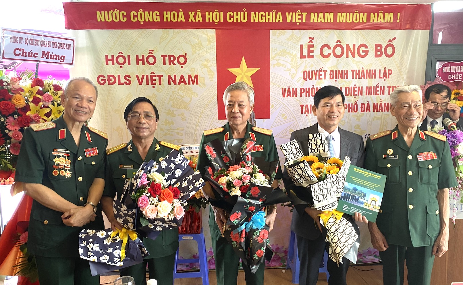 Thành lập Văn phòng Hội hỗ trợ gia đình liệt sĩ tại miền Trung
