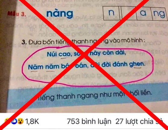Bộ GD ĐT đề nghị xử lý nghiêm cá nhân, tổ chức xuyên tạc sách giáo khoa