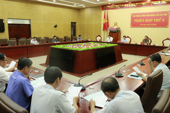 Kiên Giang Tăng cường kiểm tra, giám sát về phòng, chống tham nhũng, tiêu cực