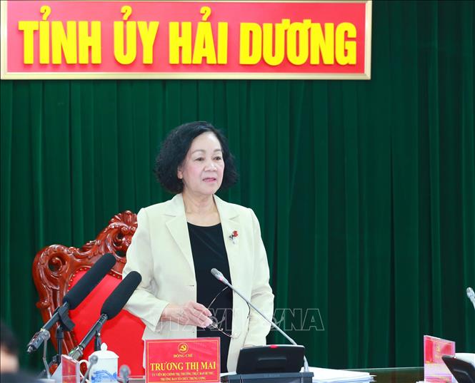 Hải Dương cần phát triển kinh tế, xây dựng Đảng chất lượng, thực chất