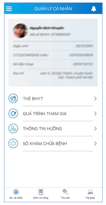 Đăng nhập ứng dụng VssID bằng tài khoản định danh điện tử VNeID