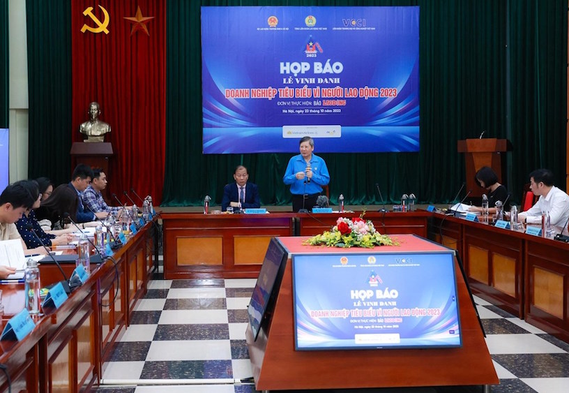 64 doanh nghiệp được vinh danh  Doanh nghiệp tiêu biểu vì người lao động