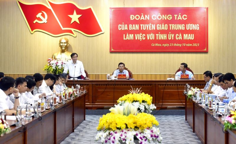 Ngành Tuyên giáo Cà Mau cần quan tâm công tác dự báo và nắm dư luận xã hội