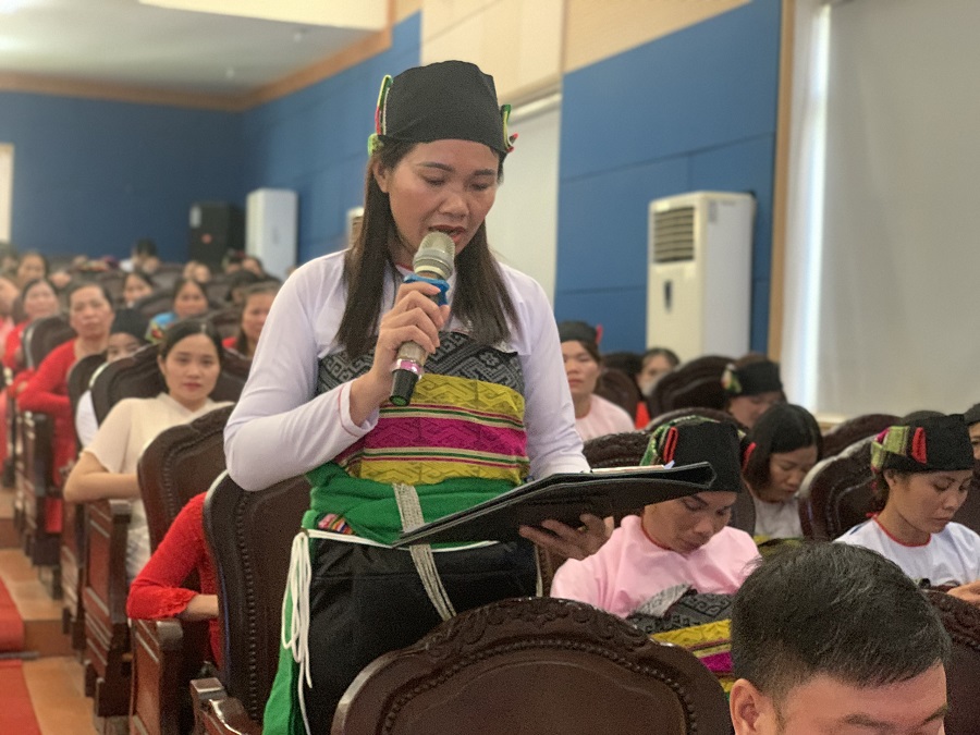 Đối thoại giữa cấp ủy, chính quyền với Hội phụ nữ là mô hình hiệu quả, thiết thực