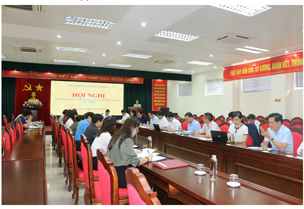 Đoàn Đại biểu quốc hội tỉnh Sơn La lấy ý kiến vào dự thảo Luật BHXH sửa đổi