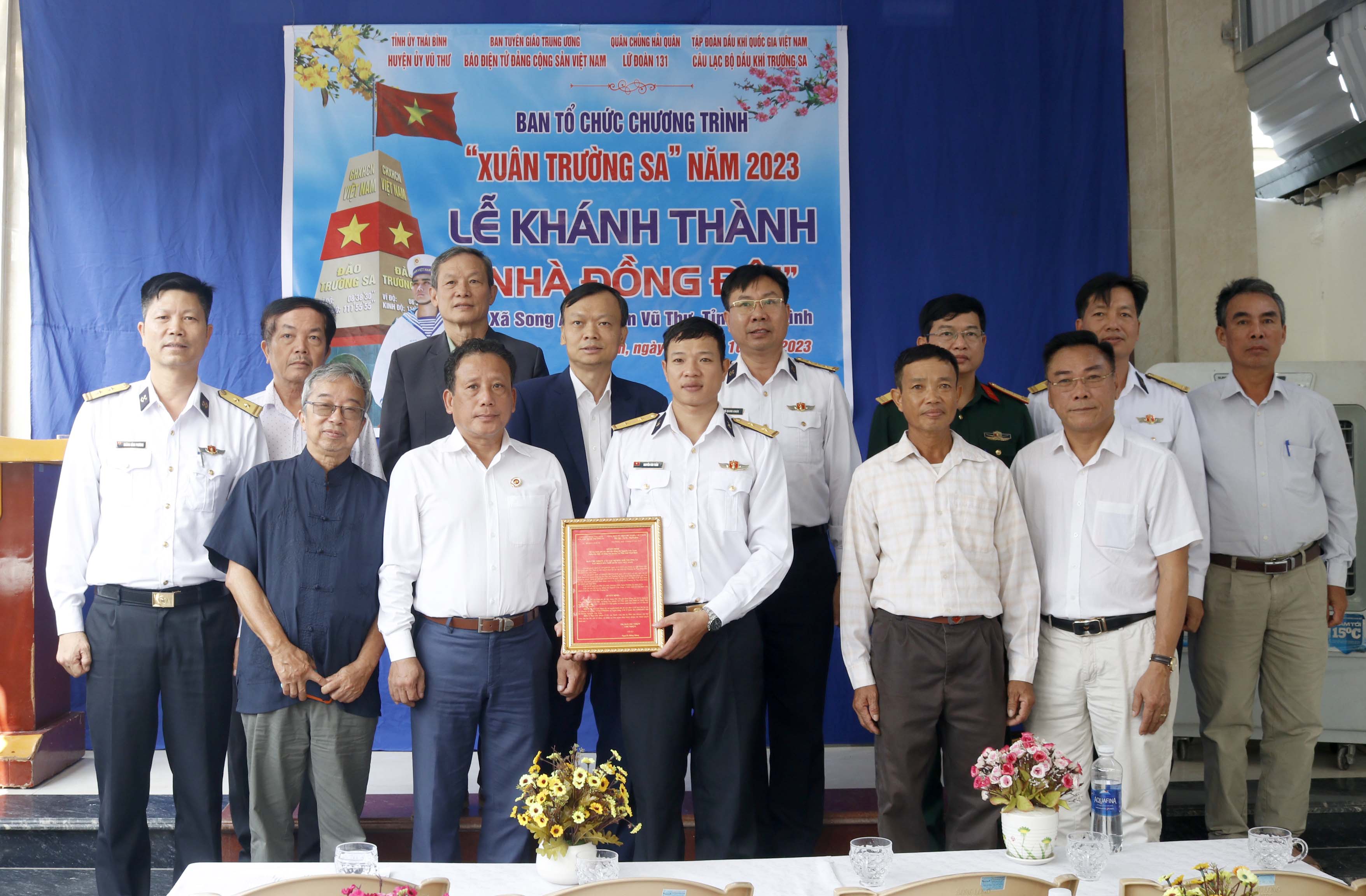 Chương trình “Xuân Trường Sa” bàn giao nhà đồng đội tại Thái Bình