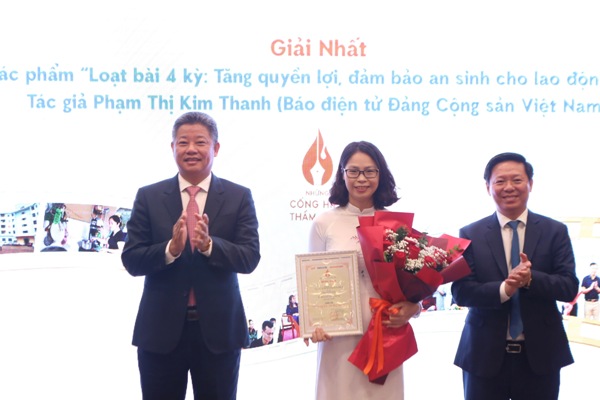 Báo điện tử ĐCSVN giành giải Nhất cuộc thi “Những cống hiến thầm lặng” năm 2023