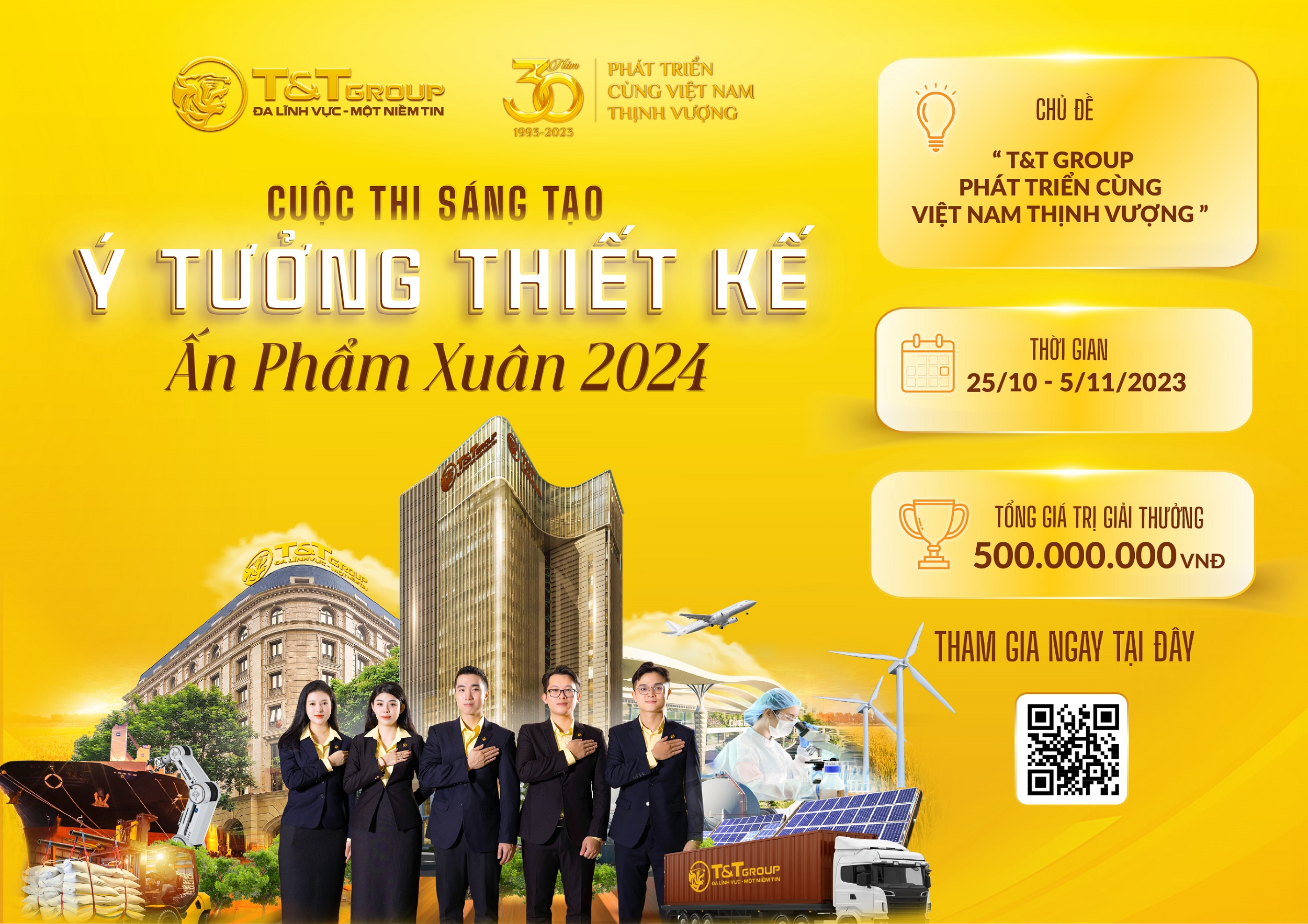 T T Group phát động cuộc thi sáng tạo ý tưởng, thiết kế ấn phẩm Xuân 2024