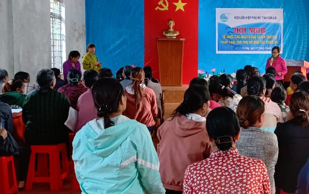 Phổ biến giáo dục pháp luật cho phụ nữ dân tộc thiểu số