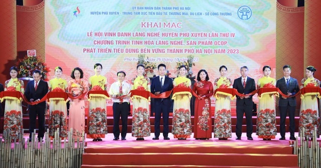 Vinh danh làng nghề và các sản phẩm OCOP Hà Nội
