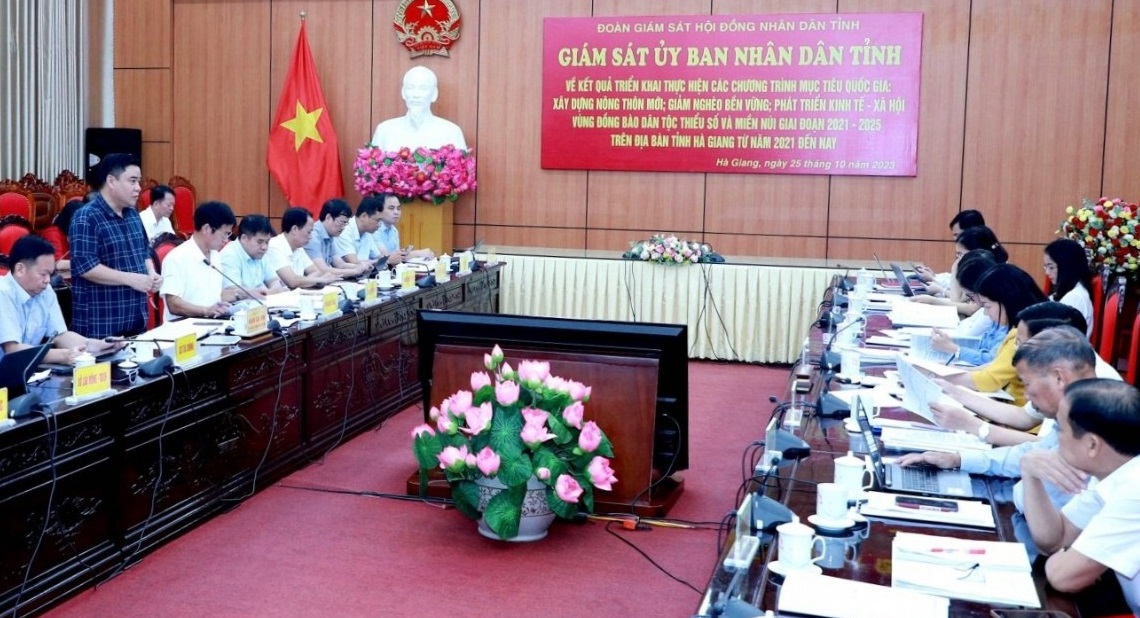 Đẩy nhanh tiến độ thực hiện các Chương trình mục tiêu Quốc gia