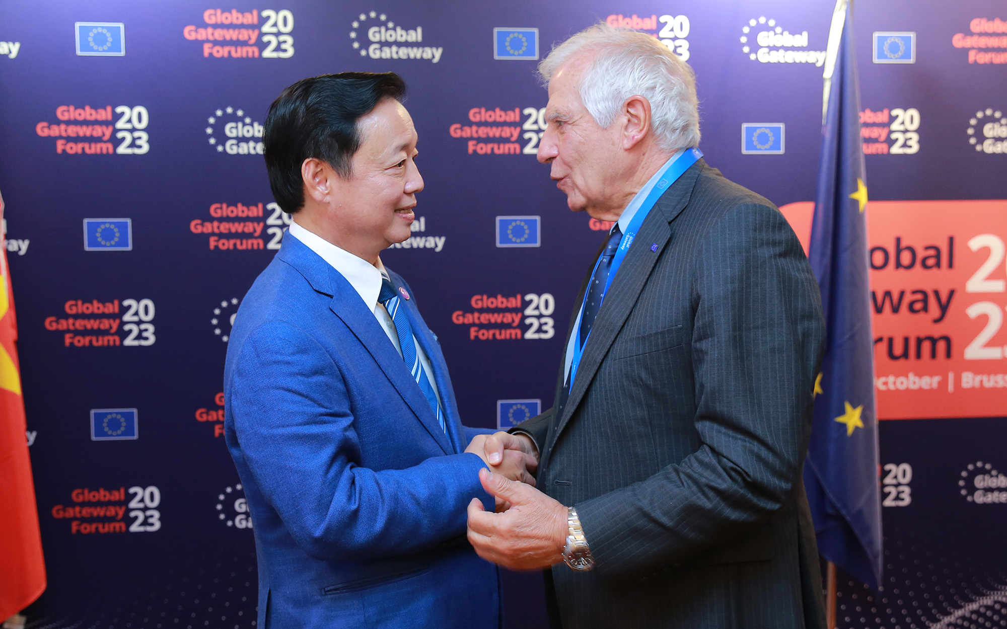 Phó Thủ tướng Trần Hồng Hà làm việc với Phó Chủ tịch Ủy ban Châu Âu và quan chức EU