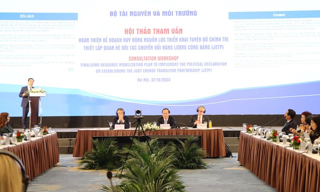 Huy động nguồn lực thiết lập quan hệ đối tác chuyển đổi năng lượng