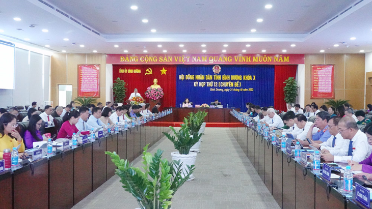 HĐND tỉnh Bình Dương xem xét, quyết định một số nội dung quan trọng