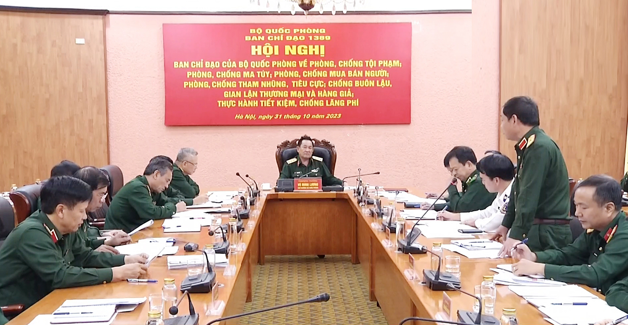Kiện toàn Ban Chỉ đạo 1389 Bộ Quốc phòng