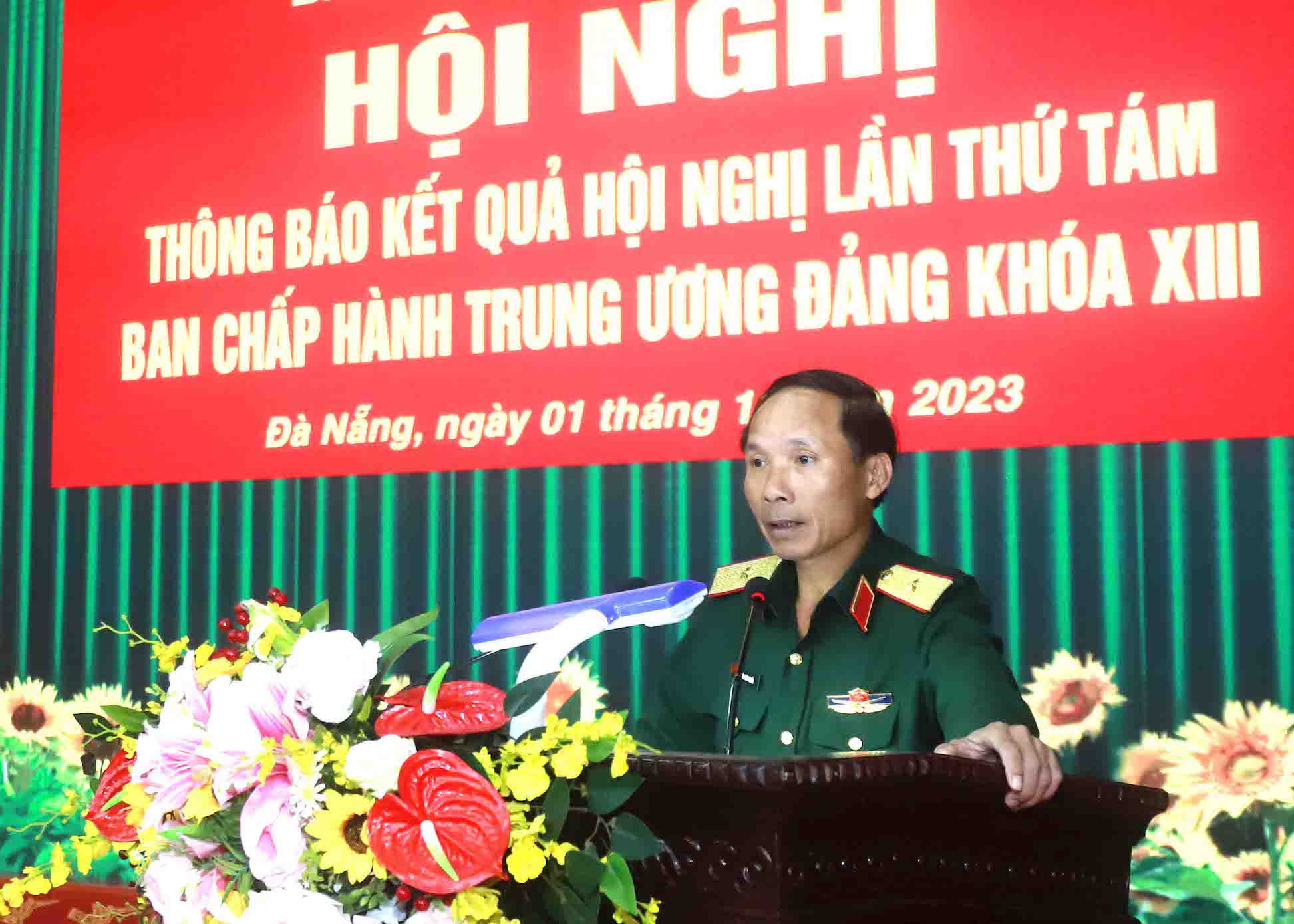 Quân khu 5 thông báo kết quả Hội nghị Trung ương 8, Khóa XIII