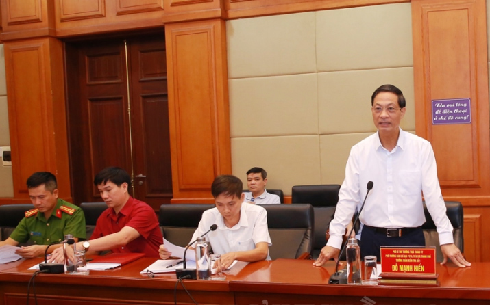 Triển khai quyết định, kế hoạch kiểm tra tại Ban cán sự đảng UBND thành phố Hải Phòng