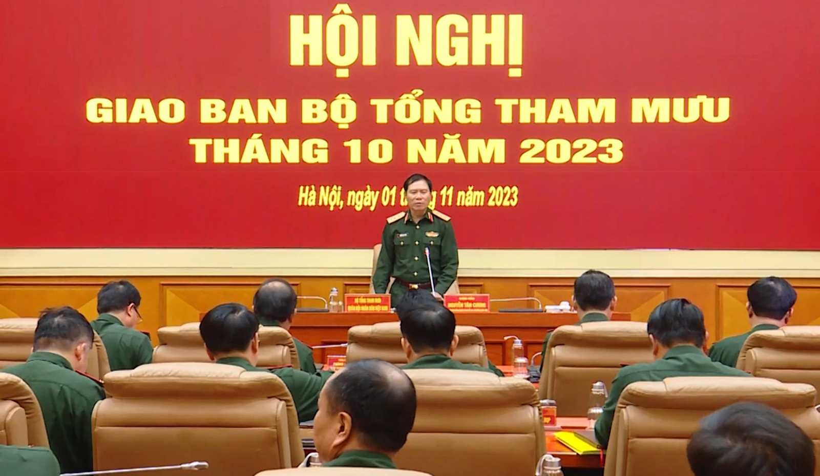 Toàn quân phấn đấu hoàn thành xuất sắc nhiệm vụ năm 2023