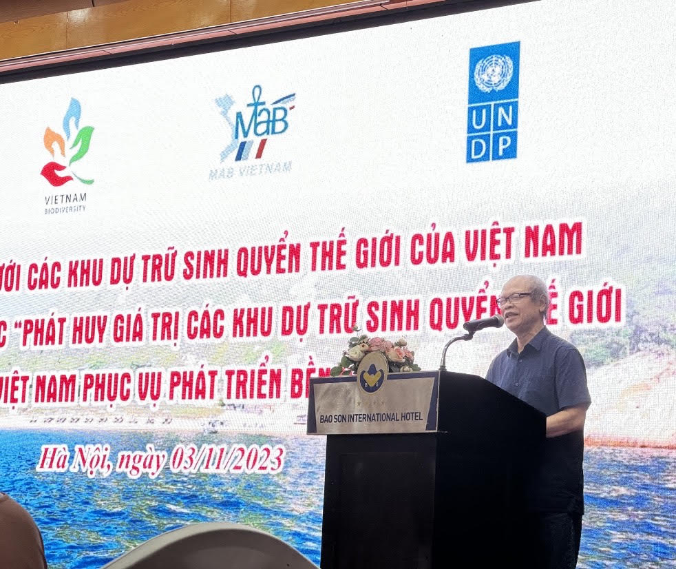 Quản lý bền vững Khu dự trữ sinh quyển thế giới ở Việt Nam