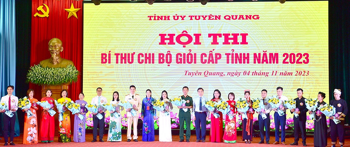 Tuyên Quang 18 thí sinh tham gia Hội thi Bí thư chi bộ giỏi cấp tỉnh năm 2023