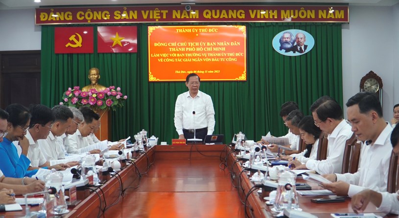 TP Thủ Đức tập trung hoàn thành mục tiêu giải ngân đầu tư công