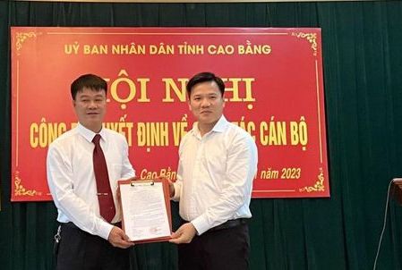 Cao Bằng Bổ nhiệm 2 Phó Giám đốc Sở