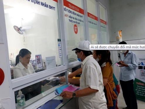 Ban hành hướng dẫn đổi mã mức hưởng BHYT cho người tham gia