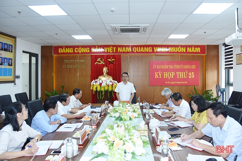 Kỷ luật Trưởng Ban Tổ chức Thị ủy Hồng Lĩnh Hà Tĩnh