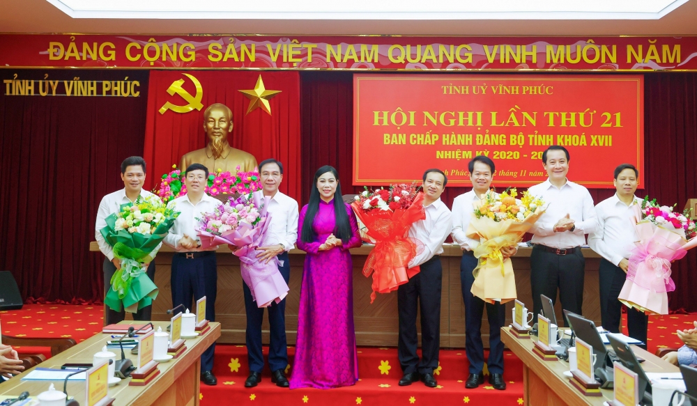 Ban Bí thư chỉ định nhân sự tham gia Ban Chấp hành Đảng bộ tỉnh Vĩnh Phúc