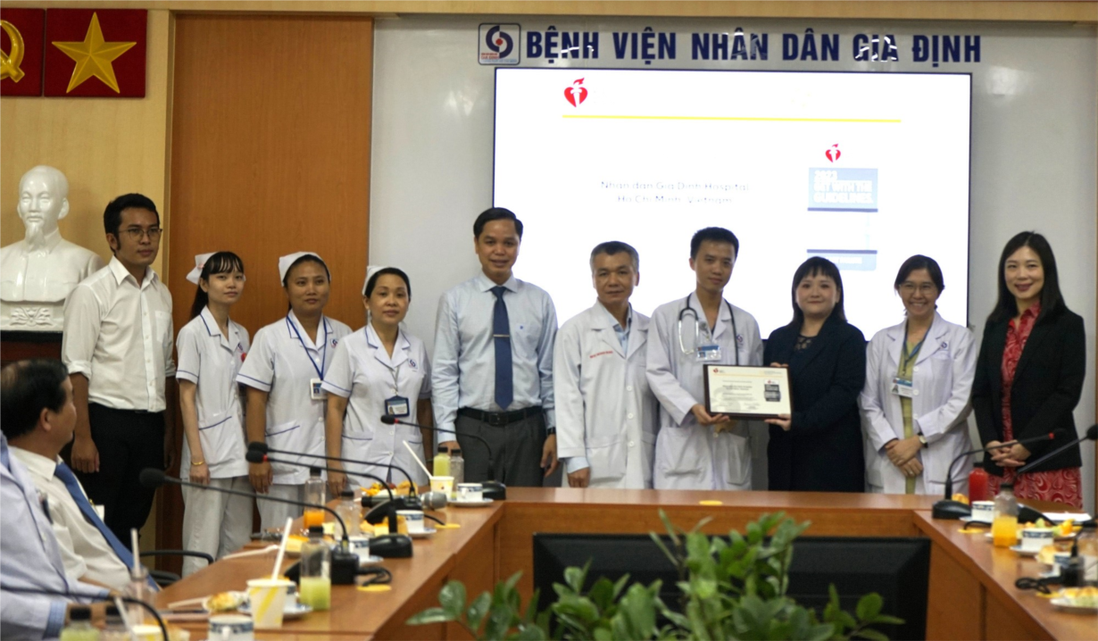 Bệnh viện Nhân dân Gia Định đạt chứng nhận bạc điều trị suy tim