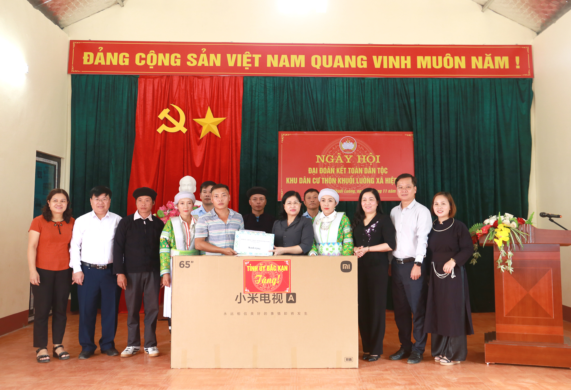 Ngày hội Đại đoàn kết toàn dân tộc tại Khuổi Luông