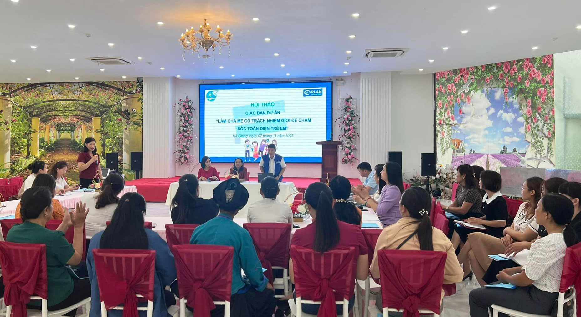 Hà Giang Giao ban hoạt động dự án “Làm cha mẹ bình đẳng giới để chăm sóc giáo dục trẻ”