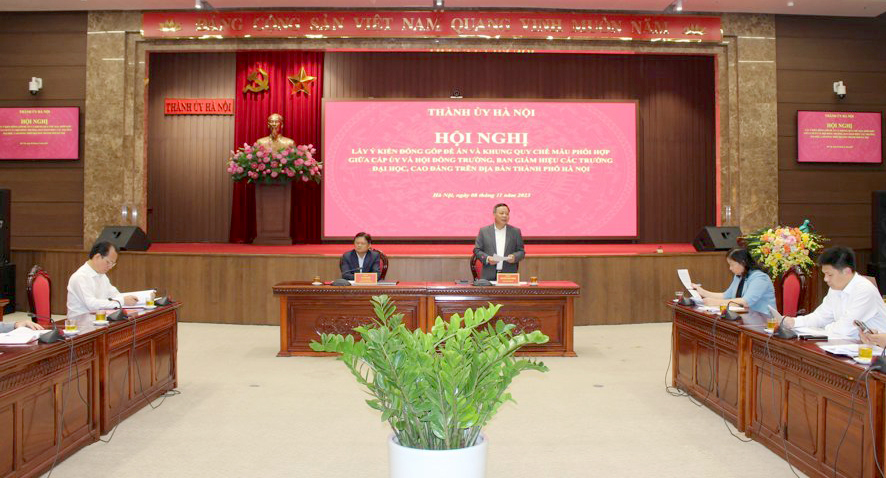 Cần thiết phải xây dựng quy chế phối hợp giữa Cấp ủy và Hội đồng trường đại học, cao đẳng