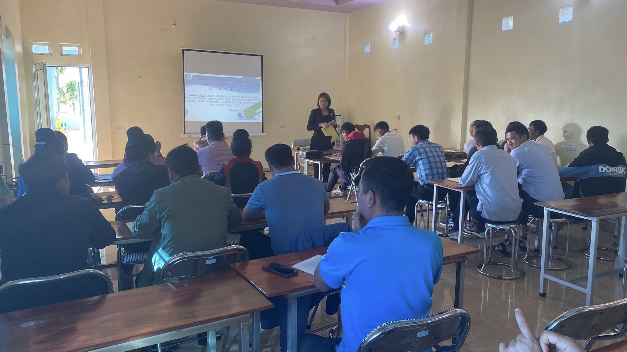 Huyện Điện Biên Đông nâng cao năng lực đánh giá thực hiện bình đẳng giới cho cán bộ cấp xã