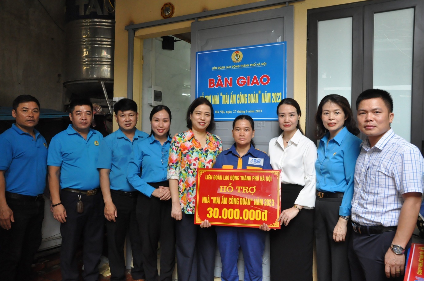 Giúp đoàn viên, người lao động khó khăn có căn nhà của riêng mình