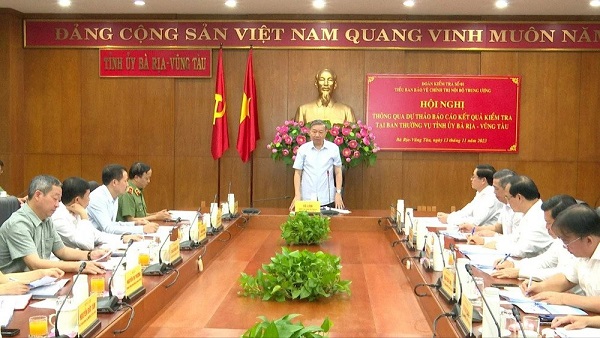 Bà Rịa - Vũng Tàu tiếp tục thực hiện có hiệu quả công tác bảo vệ chính trị nội bộ
