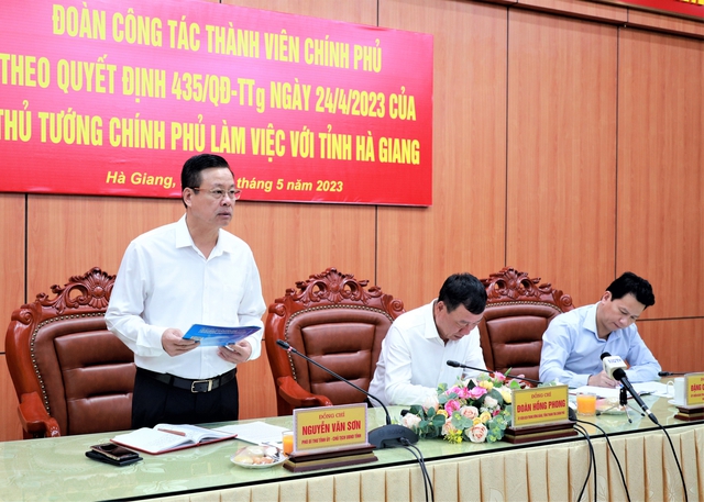 Phát huy kết quả tích cực của các đoàn công tác của Thành viên Chính phủ làm việc với địa phương