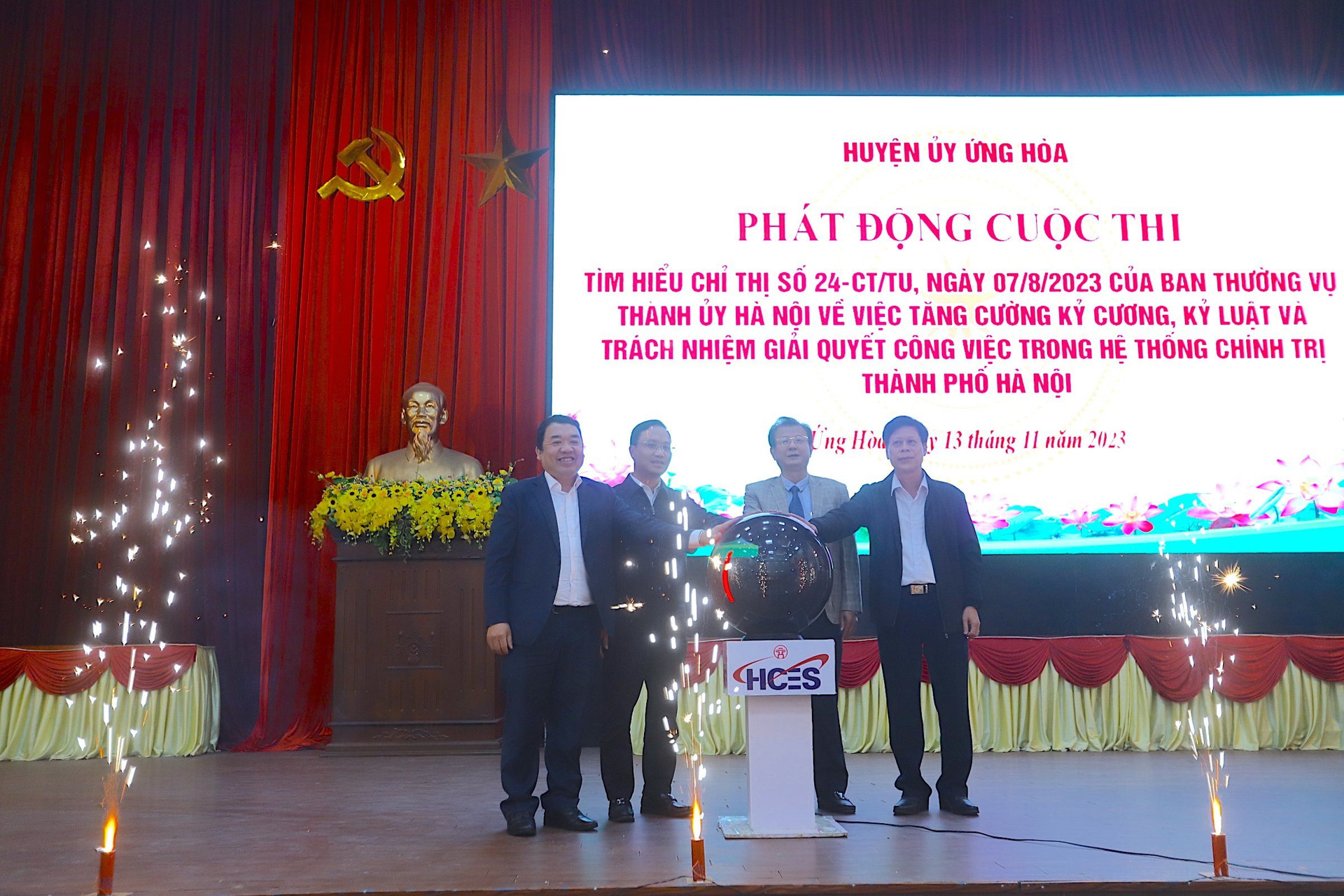 Ứng Hòa phát động cuộc thi tìm hiểu Chỉ thị 24-CT TU của Ban Thường vụ Thành ủy Hà Nội