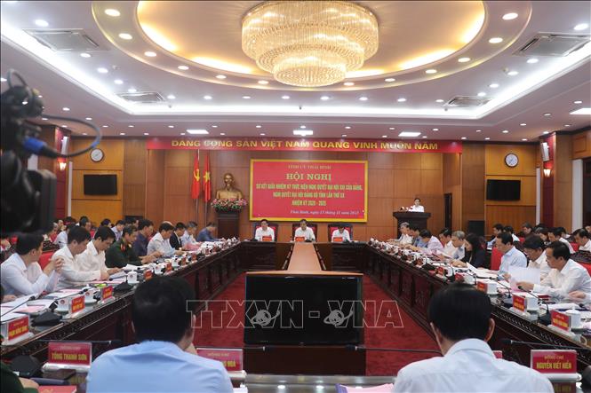 Thái Bình Triển khai giải pháp nhằm hoàn thành mục tiêu nhiệm kỳ
