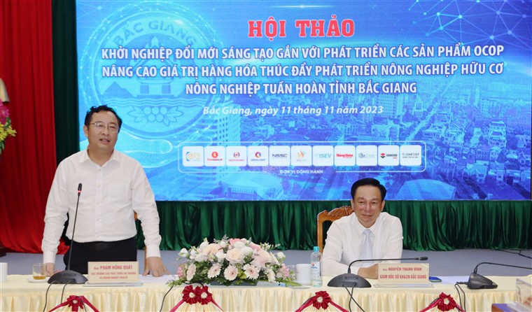 Gắn với khởi nghiệp đổi mới sáng tạo để sản phẩm OCOP phát huy tối đa lợi thế