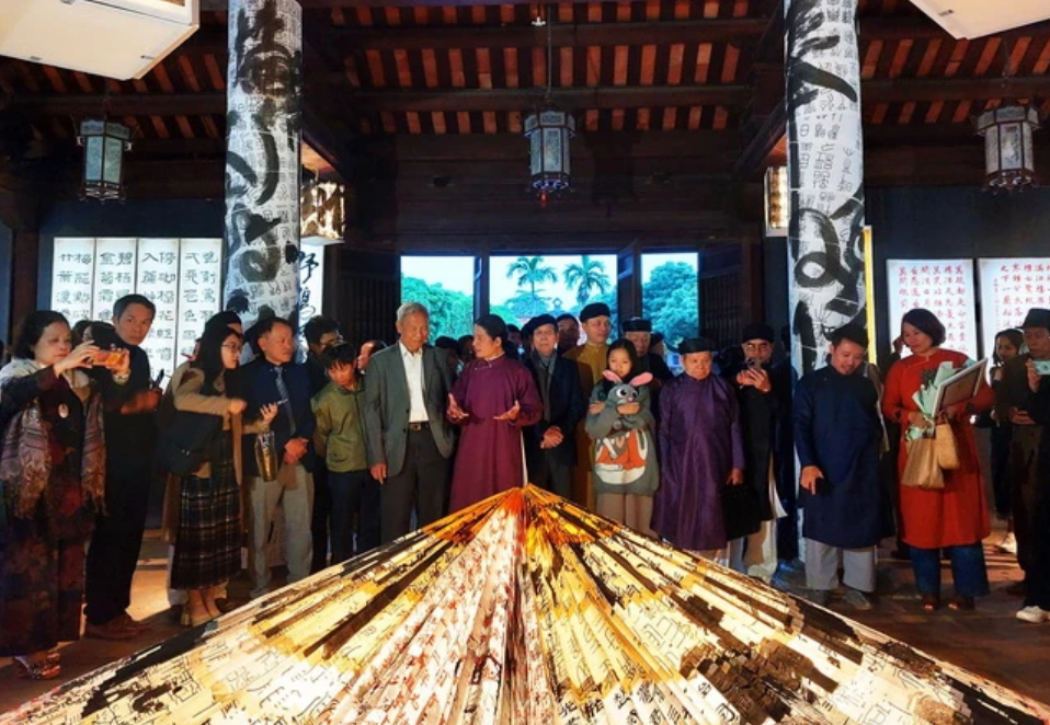 Triển lãm thư pháp “Nét đan thanh”