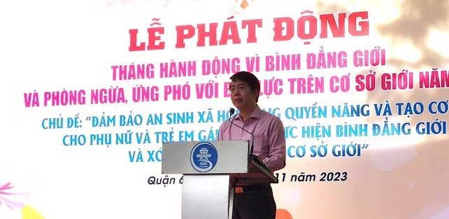 Thúc đẩy bình đẳng giới và phòng ngừa, ứng phó với bạo lực, xâm hại phụ nữ và trẻ em