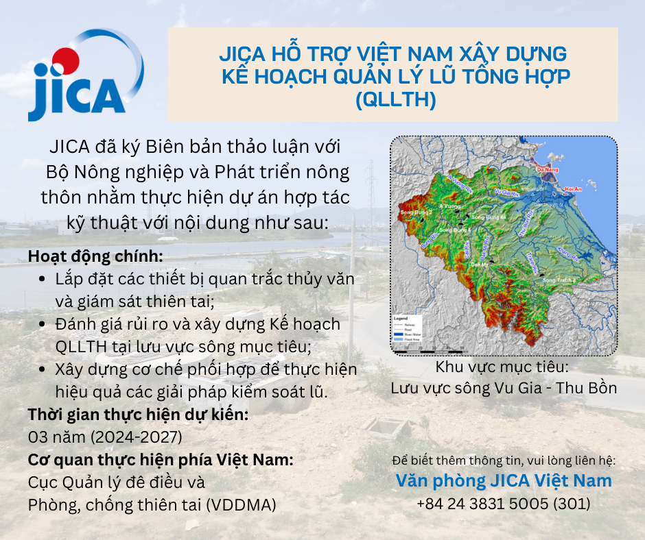 Hợp tác Việt - Nhật trong giảm thiểu rủi ro thiên tai