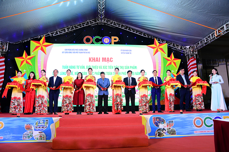 Xúc tiến tiêu thụ sản phẩm OCOP, nông sản chất lượng cao tại Hà Nội
