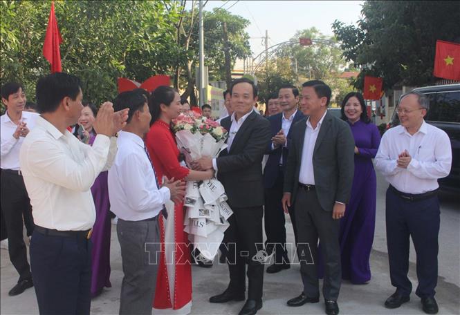 Phó Thủ tướng Trần Lưu Quang dự Ngày hội Đại đoàn kết toàn dân tộc tại Thanh Hóa
