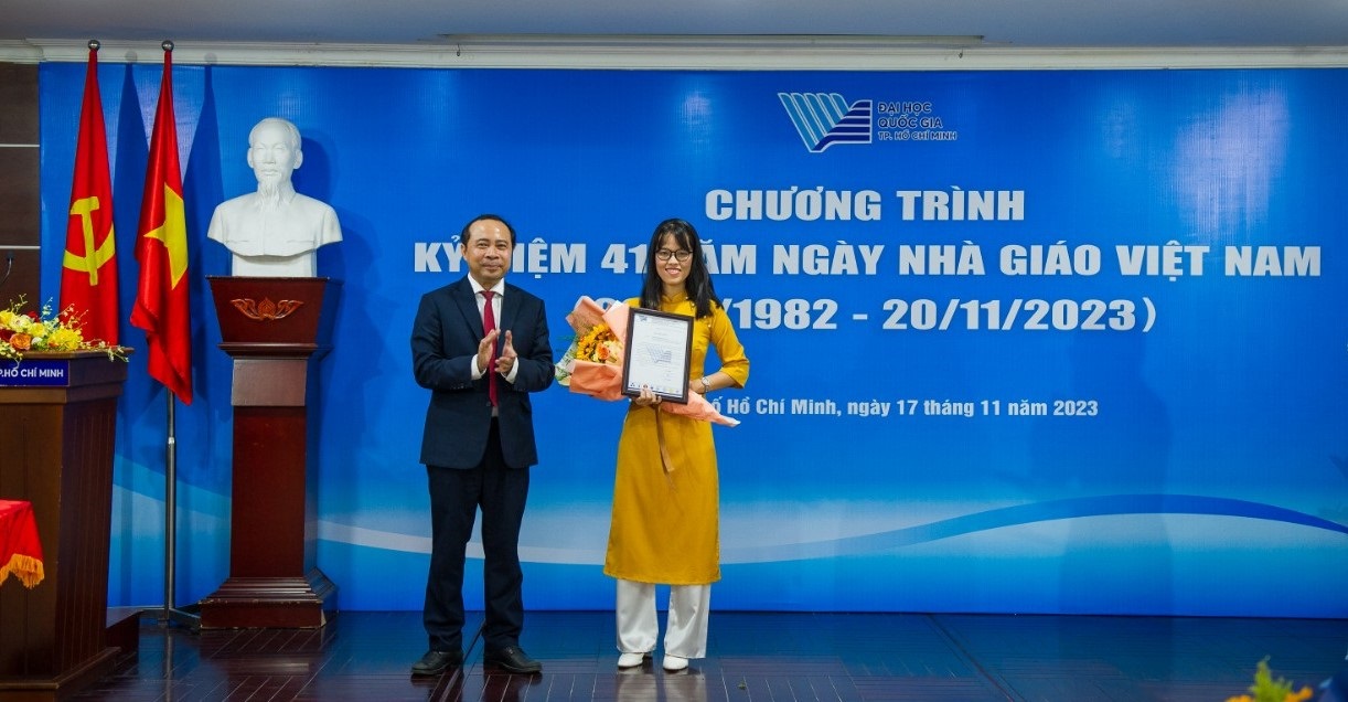 Nhà khoa học nữ đam mê nghiên cứu vật liệu hóa sinh và môi trường