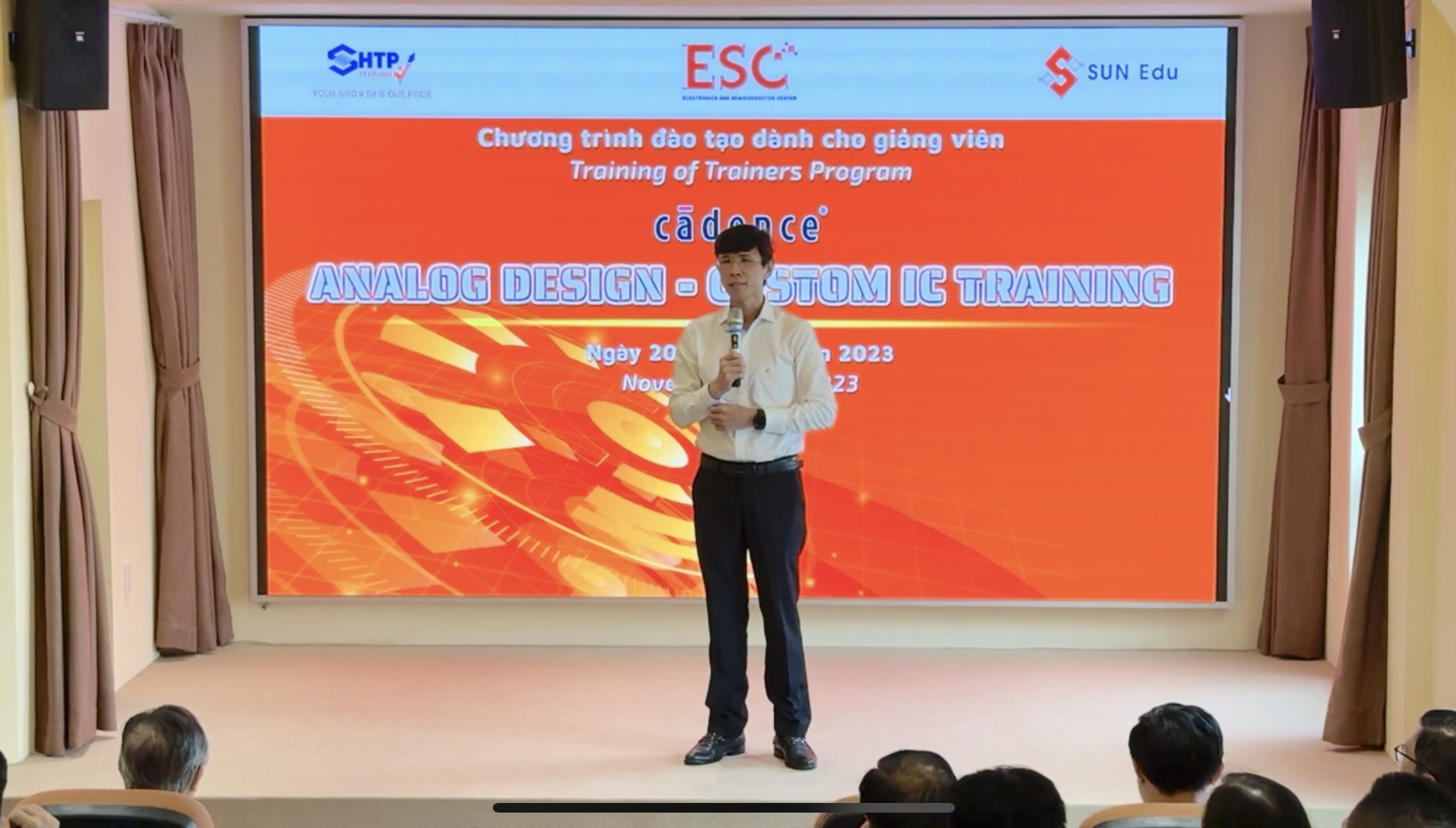 Khai giảng khóa đào tạo thiết kế vi mạch dành cho giảng viên tại TP Hồ Chí Minh